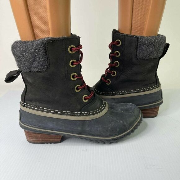 Sorel Women's Slimpack II Lace-Up Boot US 6 Waterproof Winter Ankle Snow Boots - Picture 1 of 12